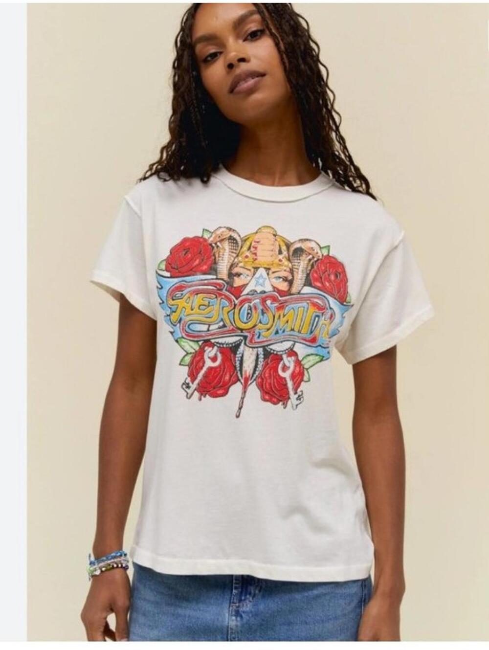 Daydreamer Aerosmith Permanent Vacation Tee (S)